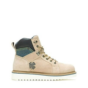 Wolverine Men s Lucky Brand Worker Boots Olive or Tan