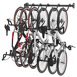 Fleximounts 4-Bike Heavy-Duty Storage Rack (Up to 200lbs) $  25 + Free Shipping