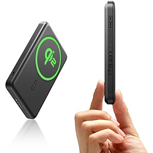 ESR 5,000mAh 0.55 Ultra Compact Q12 Certified 15W MagSafe Power Bank $14.86 & More + Free Shipping w/ Prime or orders $35+