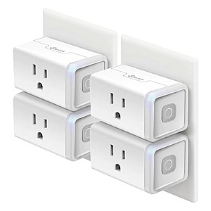 Prime Members: 4-Pack Kasa Smart Plugs (HS103P4) $20 & More + Free Shipping