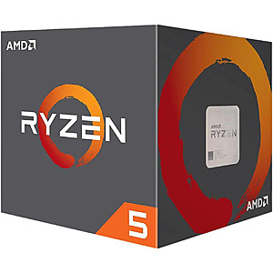 AMD Ryzen 5 4500 6-Core/12-Thread Desktop AM4 Processor w/ Cooler $59 + Free S/H
