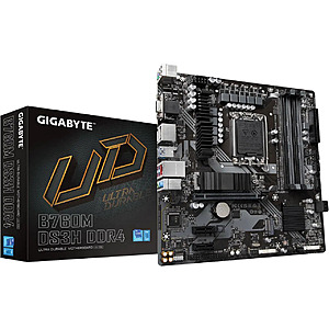 Gigabyte B760M DS3H DDR4 Micro ATX LGA1700 Motherboard $89.99 + Free Shipping