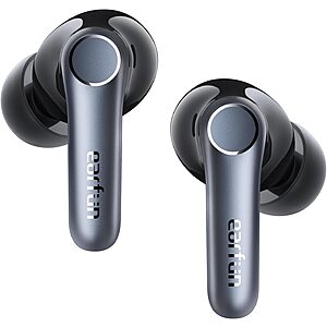 EarFun Air Pro 4 Adaptive Hybrid Noise Canceling Wireless In-Ear Earbuds (Black) .20 + Free Shipping