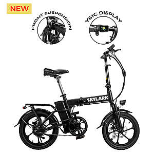 NAKTO Skylark 2 16" Ebike $449 + Free Shipping