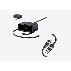 Anker Nano Charging Station 100W 7-in-1 USB-C Power Strip + Anker USB-A to USB-C Cable (6 ft, Upcycled-Braided) 60.98 + Free Shipping