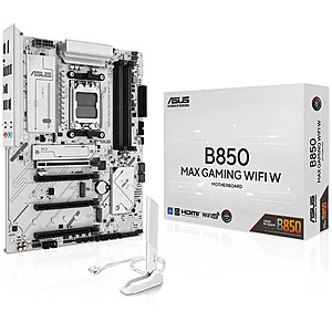 ASUS B850 MAX GAMING WIFI W AMD AM5 ATX Motherboard $160 + Free Shipping