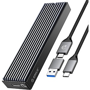 ORICO M.2 NVMe SSD Enclosure $10.35 