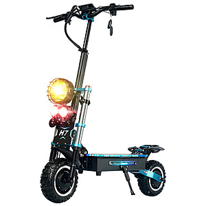 11" GLEERIDE H7 Dual 3000W Motor 60V 30Ah Electric Scooter (up to 55mph / miles) $1049 + Free Shipping