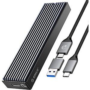 ORICO M.2 NVMe SSD Enclosure $10.65