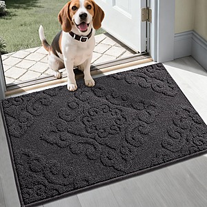 COSY HOMEER 20” x 32” Entryway Non-Slip Rug (Dark Grey) $11.49 + Free Shipping w/ Prime or $35+ Orders
