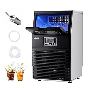 VEVOR 80 lbs/24h Commercial Ice Maker Machine $161.75 + Free S&H