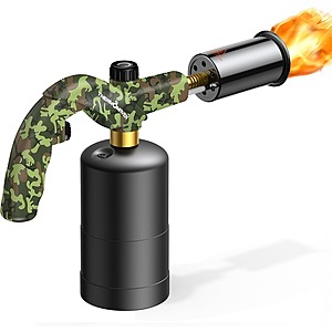 ThermoMaven Propane Torch w/ Adjustable Flame (Camouflage Green) $20 + Free S&H
