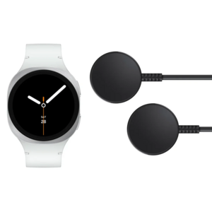 Open Box: 40mm Samsung Galaxy Watch 8 Smartwatch w/ 2x Chargers (Silver) $162 + Free S&H