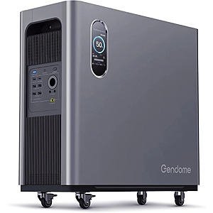 3072Wh 3000W Gendome Home 3000 LiFePO4 Power Station $688 + Free S&H