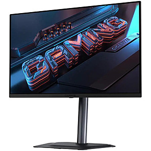 GIGABYTE 27" QHD 2K 1440P 280Hz AMD FreeSync Premium Pro & G-Sync Compatible OLED Gaming Computer Monitor $400 + Free Shipping