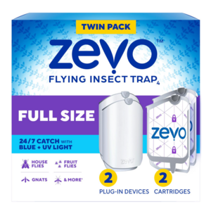 Zevo Flying Insect Traps (2 Plug-in Bases and 2 Cartridges) $20 + Free S&H
