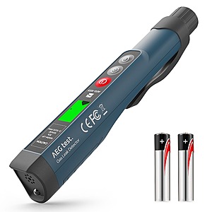 AEGTEST AEG-1223 Gas Leak Detector w/ Visual & Audible Alarm + Built-in Light $10.49 + Free Shipping w/ Prime or orders $35+