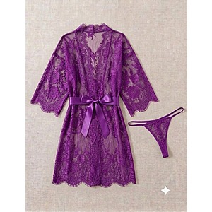 Avidlove Women's Lace Kimono Robe (Various Colors)