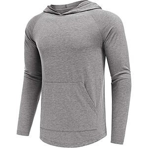 PINSPARK Men's Lightweight Pullover Hoodie Sweatshirt (Various)