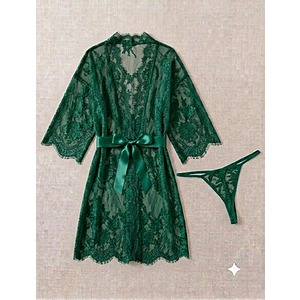 Avidlove Women's Lace Kimono Mesh Nightgown Robe (Various)