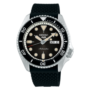 Seiko 5 Sports SKX Black Gradient Dial Men's Watch w/ Black Silicone Strap (SRPD73K2) $199 + $9.82 Shipping