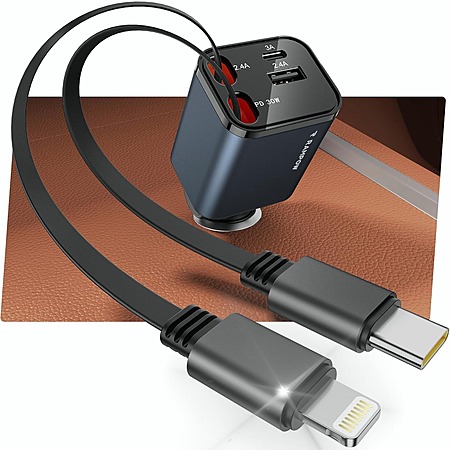 RAMPOW 65W Car Charger for Just $9.99!