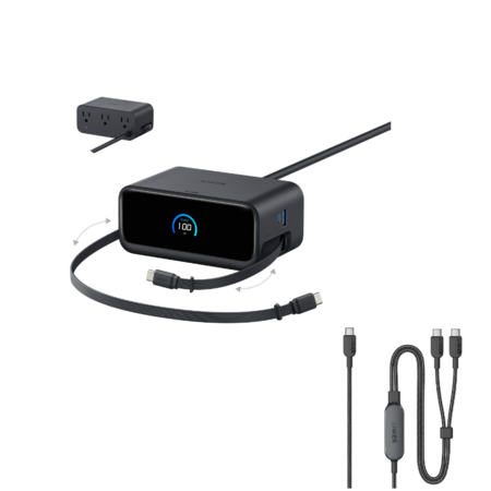 100W Anker Nano 7-in-1 Charging Station + 140W 2-in-1 USB-C to USB-C Cable $67.50 + Free Shipping