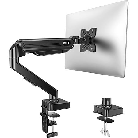 Prime Members: Acer Gas Spring VESA Single Monitor Mount (17"-34" Screen) w/ C-Clamp & Grommet Base $23.39 & More + Free Shipping w/ Prime or orders $35+
