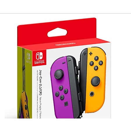 Refurb: Nintendo Switch Joy-Cons (Purple/Orange or Blue/Yellow) $40 + Free S&H w/ Prime