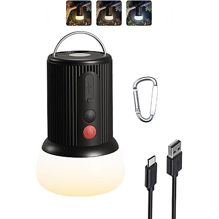 EZVALO 6000mAh LED Rechargeable Camping Lantern $8.39 + Free Shipping w/ Prime or orders $35+