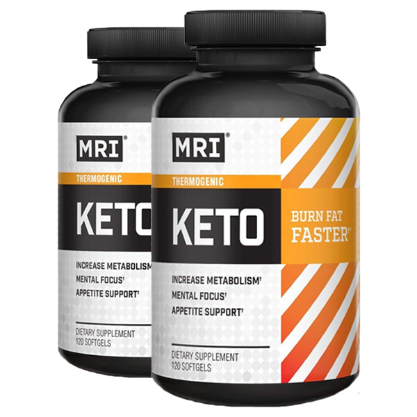 2-PACK MRI Keto Thermogenic FAT BURNER 120-Ct (240-ct total) for $7.99