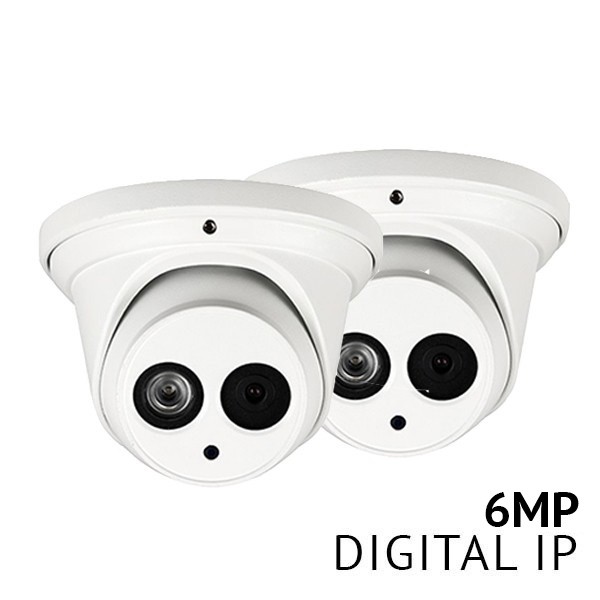 (2pk) LaView Saturn Series (Dahua OEM) 6.3MP Color Night Vision Metal PoE IP Camera, 2.8mm/3.6mm, IVS, 120dB WDR, H.265+, ONVIF Support $159.20 + Free Shipping