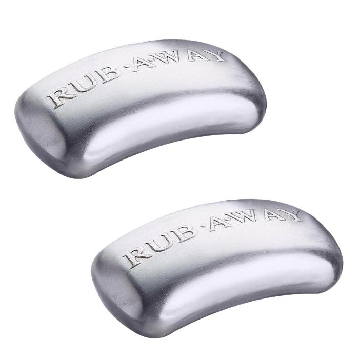 2-Pack Farberware Stainless Steel Rub Away Bar - $6.88 + FS AC
