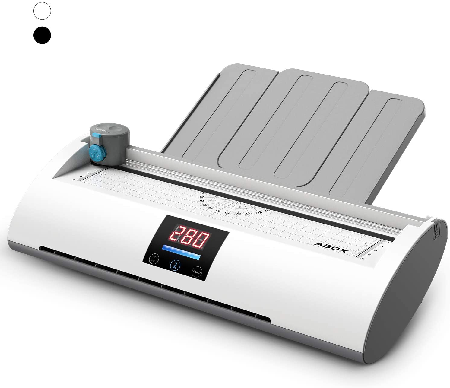 Abox Professional Thermal A4 Laminator Pixseal With 20 Laminating Pouches Amazon 24 Fs