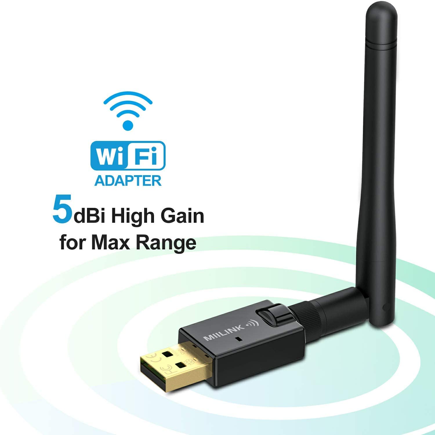 USB Wi-Fi Adapter (AC600 Dual Band Wireless Adapter Speed with 802.11ac) - $9.34 + FSSS
