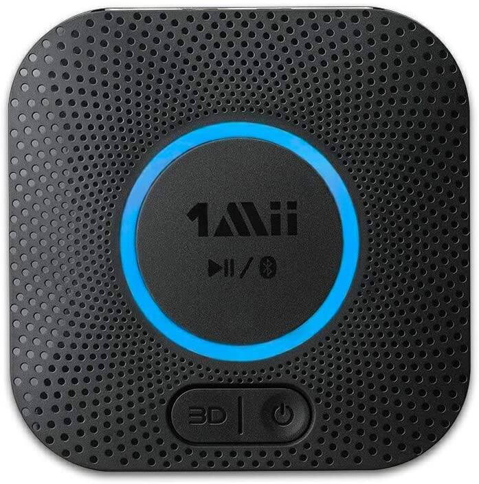 1Mii Bluetooth 5.0 Receiver with 3D Surround and aptX Low Latency (Black) - $18.29 + Free Shipping