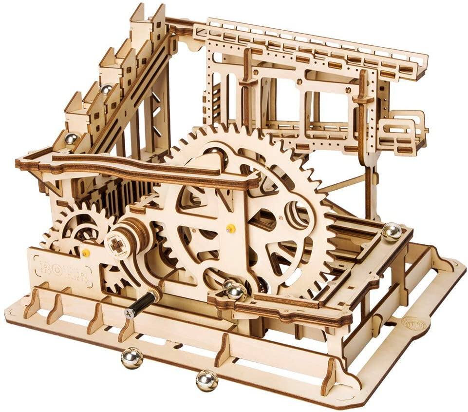 ROBOTIME 3D Wooden Craft Kits (Mechanical Gears Brain Teaser Games) for $19.20 + Free Shipping