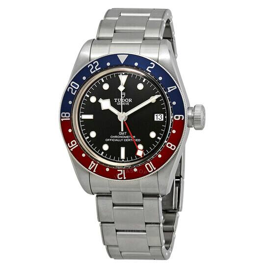 TUDOR Black Bay Automatic Black Dial Men's GMT Pepsi Bezel Watch 79830RB-0001 for $3850 + Free Shipping