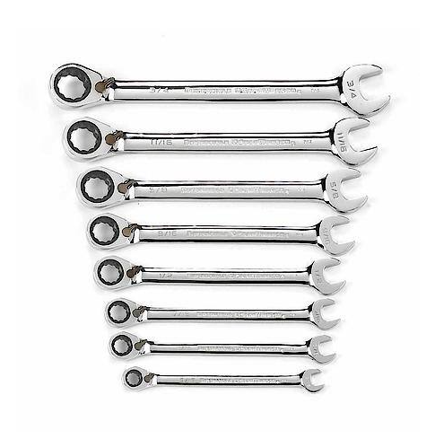 Gear Wrench 8-Piece Reversible Ratcheting Wrench Set, SAE or Metric for $32.99 + Free Store Pickup