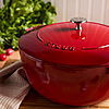 Staub Cast Iron 5.25 qt, Essential French Oven with Free Shipping $199.99