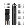 HOTO PixelDrive Electric Screwdriver, Smart Display, 6 Torque Settings, 0.5 to 6 N&middot;m, 1/4'' Hex 30 Bits, LED Light, 2000 mAh Rechargeable Cordless $59.99