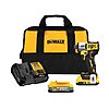 Deal of the day. DEWALT XR 20-volt max 1/4-in Brushless Cordless Impact Driver (Battery Included and Charger Included and Soft Bag included) | DCF845D1E1 $99