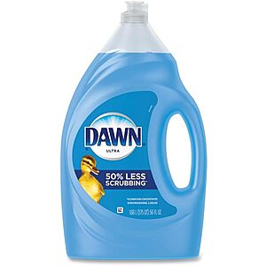 2-Pack 56-Oz Dawn Ultra Liquid Dish Soap Dishwashing Detergent .25