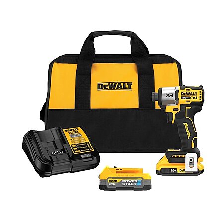Deal of the day. DEWALT XR 20-volt max 1/4-in Brushless Cordless Impact Driver (Battery Included and Charger Included and Soft Bag included) | DCF845D1E1 $99