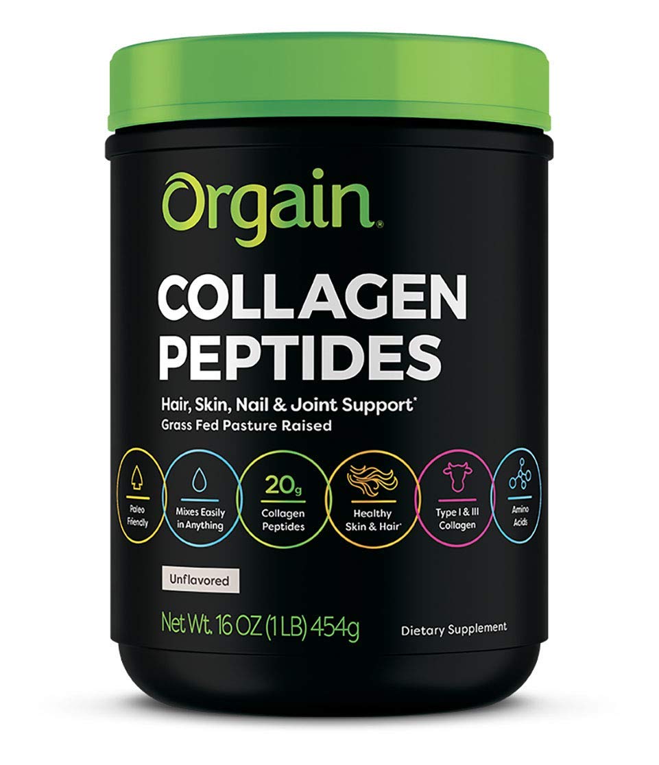 Prime: Orgain Grass Fed Hydrolyzed Collagen Peptides  $14.85