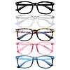 AIMISUV 5 Pack Reading Glasses for Women Men, Blue Light Blocking Computer Readers UV Glare (Various Strengths) | $9.99