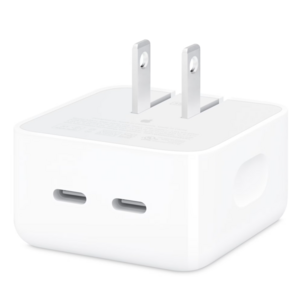 Apple 35W Dual USB-C Port Compact Power Adapter Fast Charger | $39