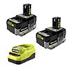 Ryobi ONE+ 18V Lithium-Ion Starter Kit