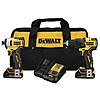 DeWalt ATOMIC 20V MAX Cordless Brushless Hammer Drill/Impact Combo Kit