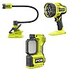Ryobi ONE+ 18V Cordless Lighting Combo Kit